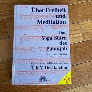 German book Mediation hardcover with cd